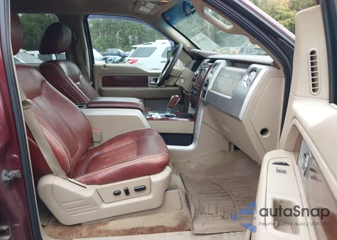 2009 Ford F-150 Fx4/King Ranch/Lariat/Platinum/Xl/Xlt из США, поврежденный, VIN 1FTPW14V09KB81434